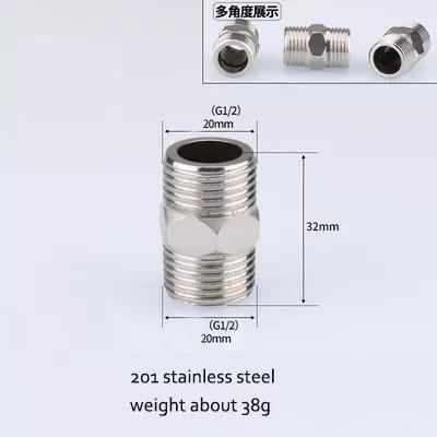 ASTM A403 Threaded Pipe Fitting Super Whole Male Female Straight Nipple 316 Stainless Steel