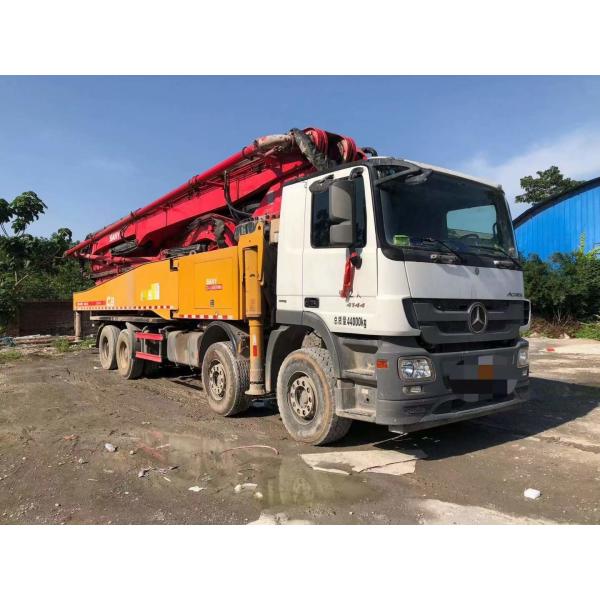 Используемая 2019 тележка конкретного насоса Shacman 56m с заграждением SYM5449THBE 560C-8A