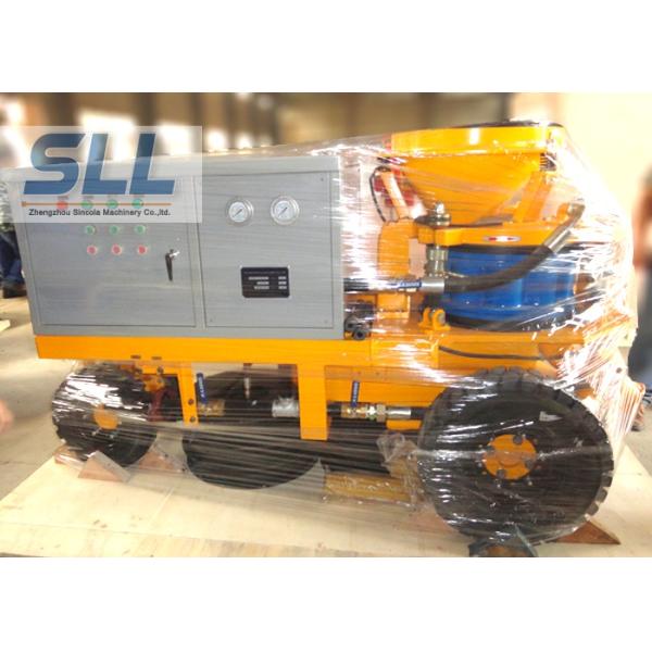 Easy Operation Dry Shotcrete Machine / Wet Shotcrete Equipment For Construction