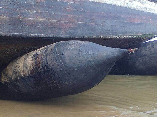 D1.8m 8 слоев x L10m грузят запуская морские воздушные подушки вулканизировали интегрированное