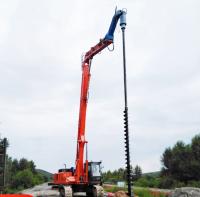 1.5-35 toneladas Excavadora de aço Agulha de terra Forno de terra hidráulico 100mm-400mm Diâmetro