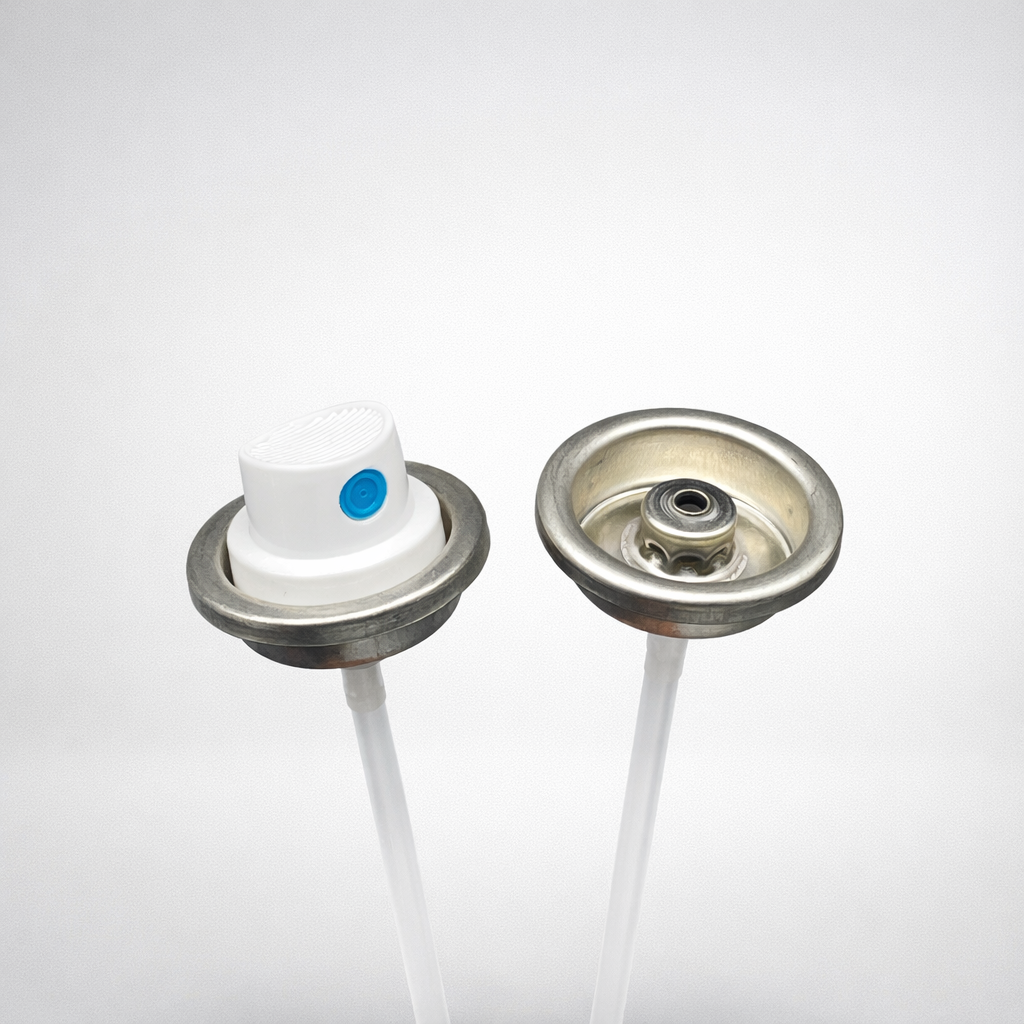 Commercial-Grade Female Paint Spray Valve with Double-Orifice Stem