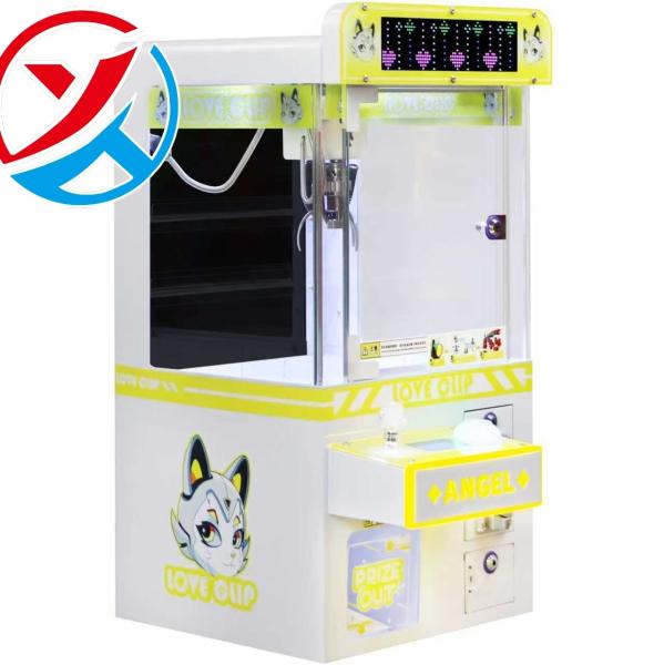 Máquina de juguete de grúa de garra de metal mini Máquina de juegos de juguete accionada por monedas Máquina de juego de juegos para niños
