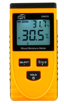 CE 50mm 63.6x31x125.8mm NDT Testing Equipment , Professional Wood Moisture Meter