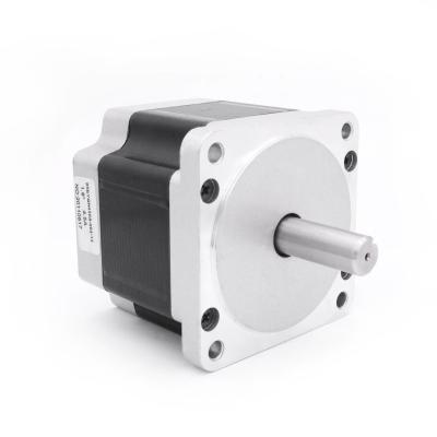 Torque alto 4 6 8 motor deslizante do Nema 34 do fio 1600 onças para o grau do router 1,8 do Cnc 68 a 155 milímetros