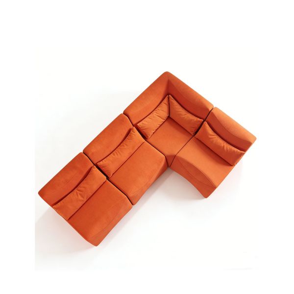 Stylish Wholesale Boneless Sofa Vacuum Compressed Sofa For Living Room Hotel Apartment Comfortable Sofa Bed