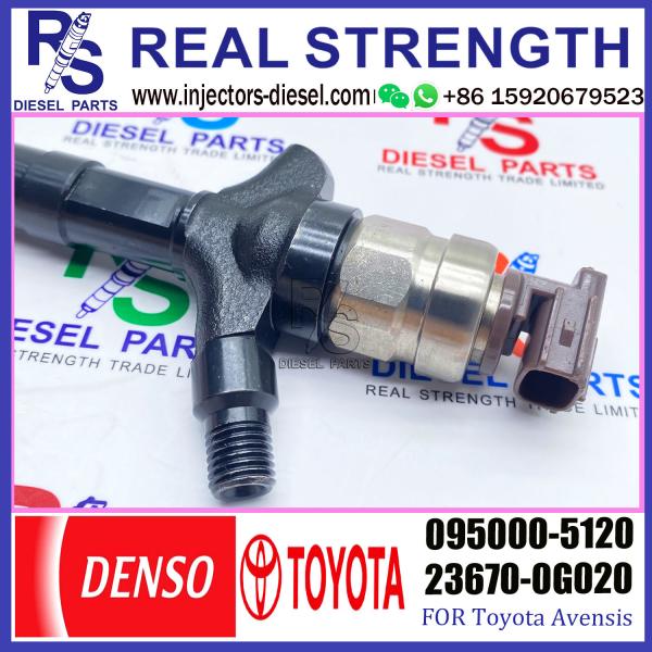 1CD-FTV Toyota Avensis D4d Injector 23670-09030 23670-0G020 095000-5120