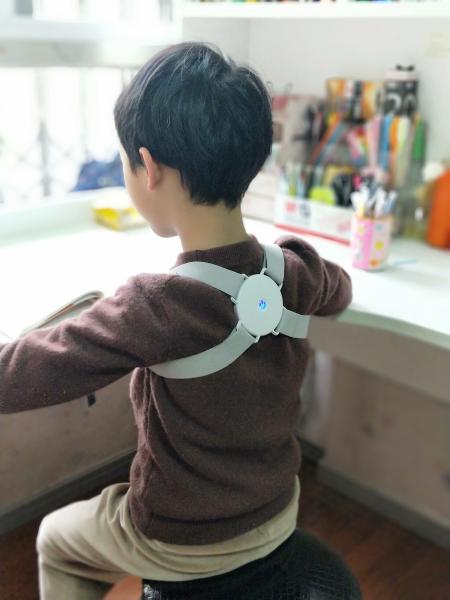 Smart sensor orthosis correction belt reminder of adult & child sitting posture hunchback Back smart posture corrector
