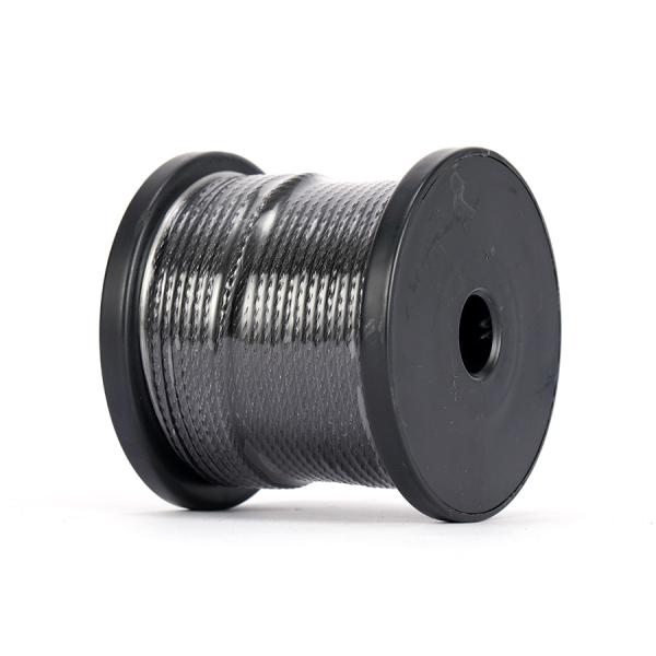 Nylon PVC Plastic Coated Stainless Steel Wire Rope / Ss Wire Rope