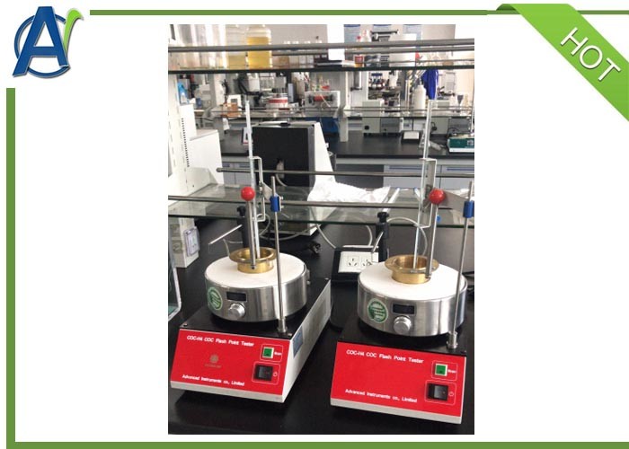 Прибор горячей точки чашки ASTM D92 Кливленд открытый ручной и дешевый