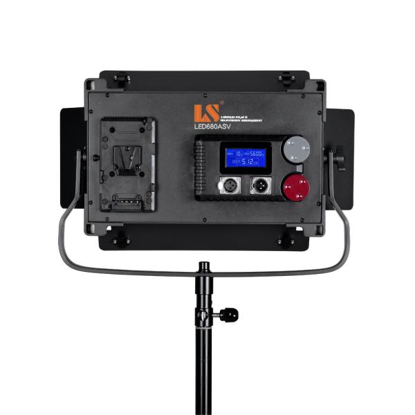 39W LED680ASV Bi-color 5600-3200K wireless remote controlled LED photo video Light workable with V-lock battery