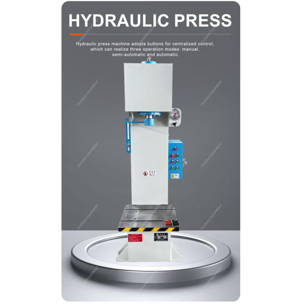 3000 KG Single Column Desktop Speed Adjustable Bearing Press Hydraulic Press for Hotels
