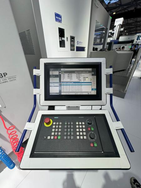 SMTCL 5 Axis Vertical Machining Center VMU80P Artificial Mineral Cast Stone Bed Column Machining Center