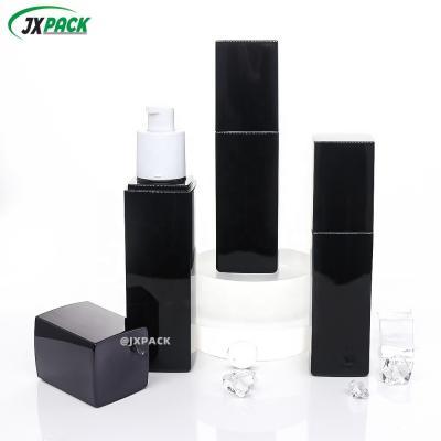 Serum pour soins de la peau Bouteilles de plastique 30 ml-120 ml Bouteille carrée en plastique PET
