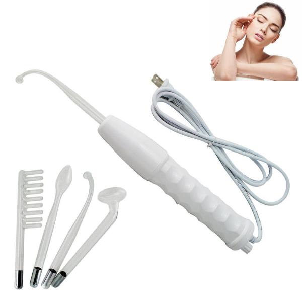 Portable High Frequency Facial Machine Derma Facial Wand Anti Puffiness