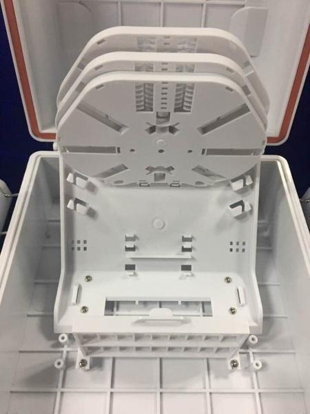 BP023 Horizontal Tray IP65 Wall Mount Termination Box 36 Fibers