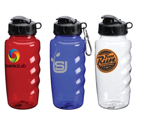 Outdoor plastic drinking water bottle with carabiner/tritan material BPA free