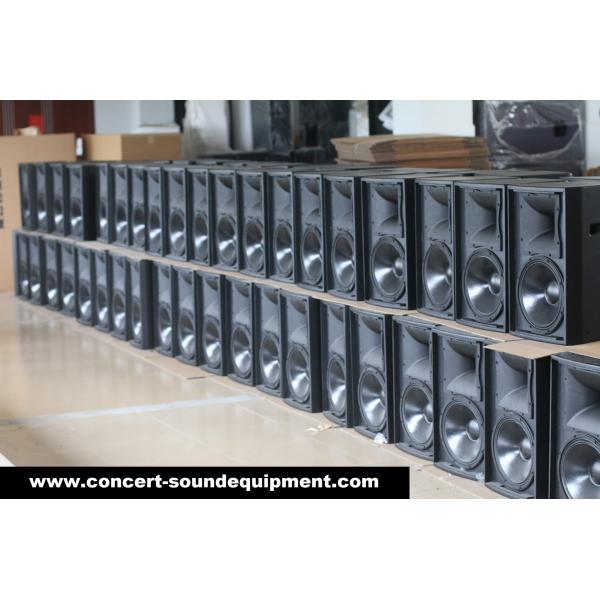 Bass Reflex Full Range Nightclub Sound Equipment 96dB 97dB Black / White Finish