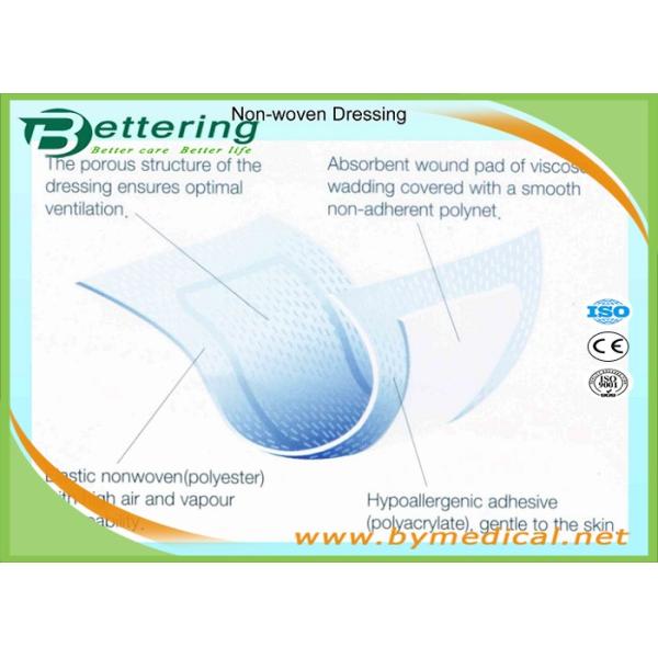 Hypoallergenic Medical Wound Dressing Bandage , First Aid Plaster Wound Care Pad