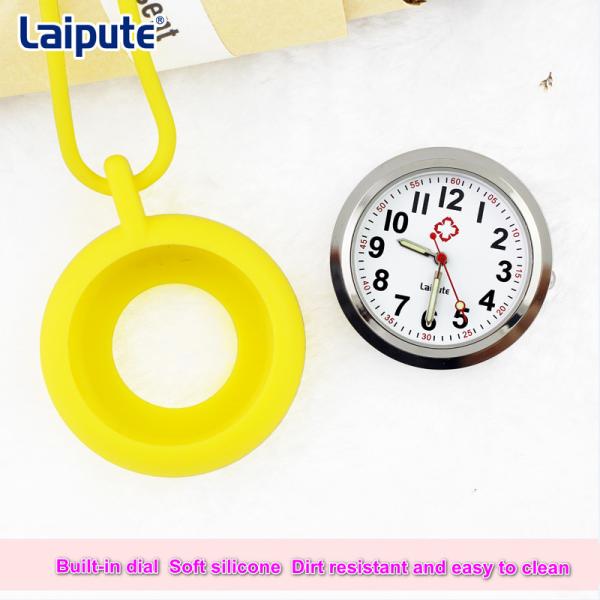 Laipute Nurses Digital Fob Watch Halterneck Silicone Nurse Watch Quartz Movement