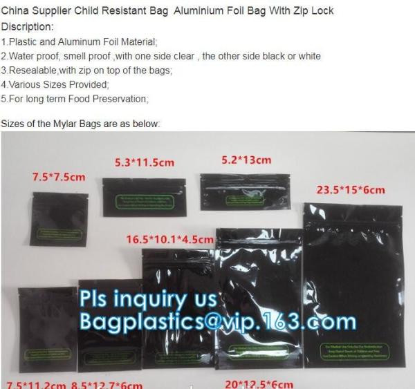 zipper, specialty zippers, valve, Clear opp square bottom gusseted candy bags, Fancy OPP plastic square bottom packing