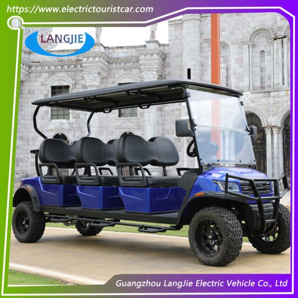 Электрический охотничий автомобиль с 6 местами 48 В для гостиницы с настраиваемыми опциями для удовлетворения требований клиентов