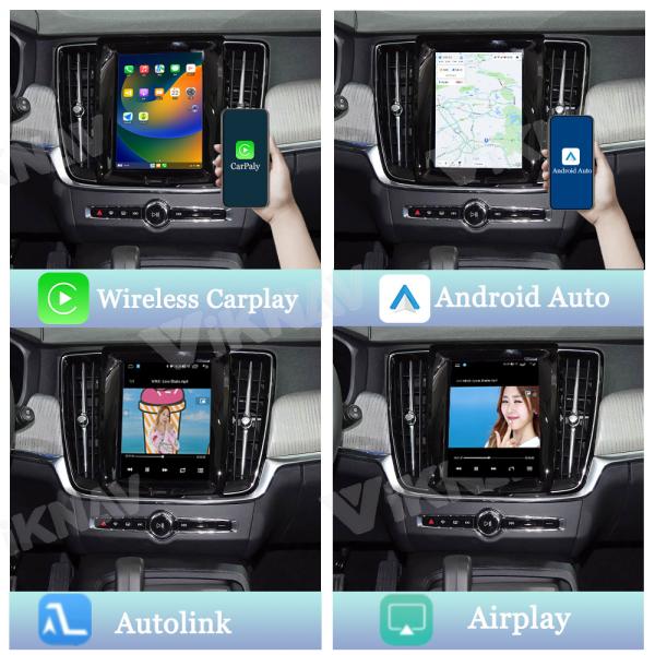 ViKNAV Linux Interface Box for S90 V90 2018-2022 with Wireless CarPlay