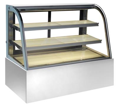 510L Commercial Display Fridges , 1500mm Two Layers Commercial Refrigerator For Cakes