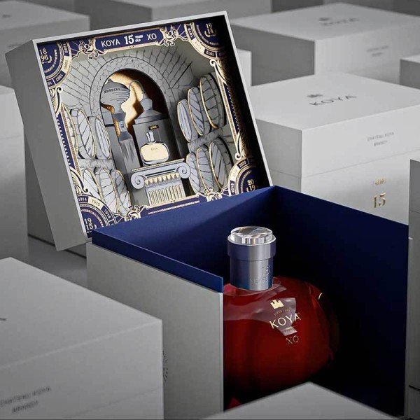 XO brandy packaging box