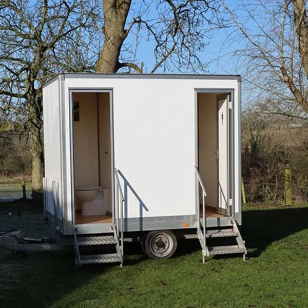 Steel Structure Mobile Toilet Designed for Scenic Spots and Environmental Protection