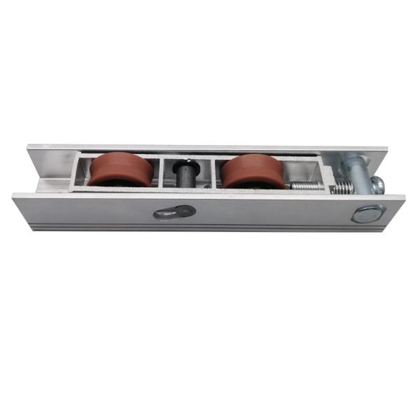 130mm Aluminum Housing Sliding Door Bottom Rollers Heavy Duty ODM
