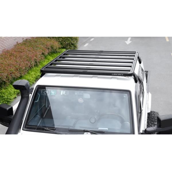 Powder Coated 4X4 Vehicle Roof Racks for Toyota Land Cruiser LC79 Net Weight 23.5kg
