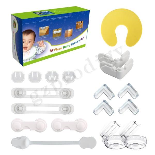 EVA Cupboard Baby Safety Lock , Multifunctional Baby Corner Protector