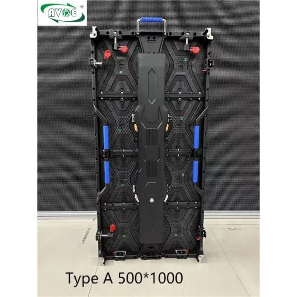 Type A P3.91 Outdoor Rental LED Display Screen Type A 3840Hz 500*500mm Cabinet Corner Protection