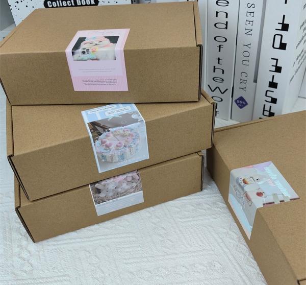 Custom Corrugated Mailer Boxes Eco Friendly Kraft Shipping Packaging