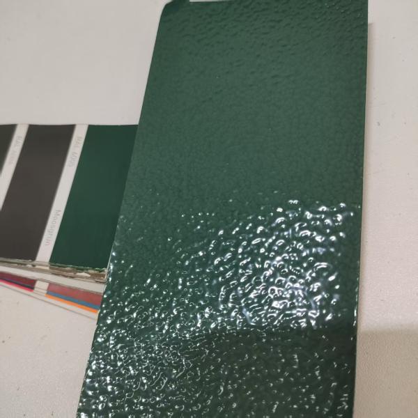 8-10 Year Outdoor Super Durable Green Hammer Tone RAL6005 Epoxy Polyester Powder Coating Spray Paint Metal Coat for post office