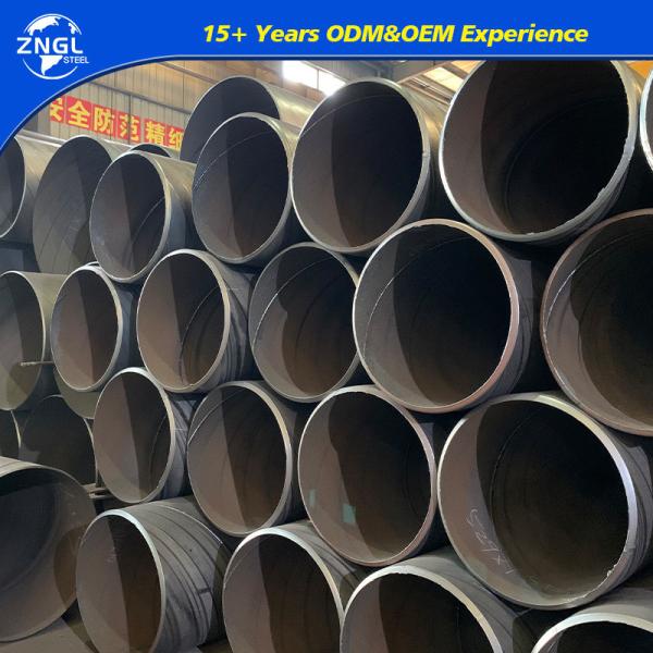 SSAW ERW Carbon Steel Pipe 6mm-20mm 609Mm Spiral Welded