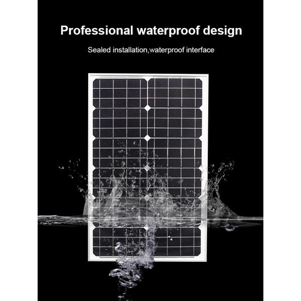 TUV 40 Watt 18V Monocrystalline Solar Panel Waterproof Durable