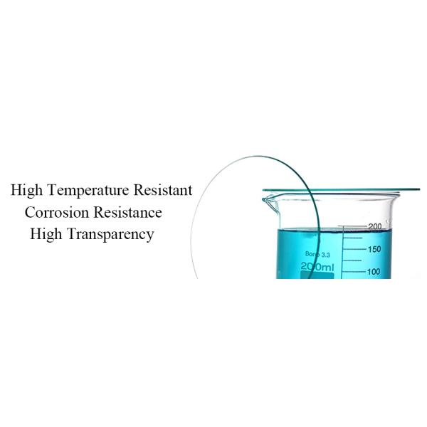 Watch Glass Beaker Cover Set High Temperature Resistant Cover Lids for Scientific Laboratory Watch Glass Equipment