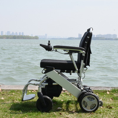 360W Portable Foldable Electric Wheelchair Brushless Motor Lightweight