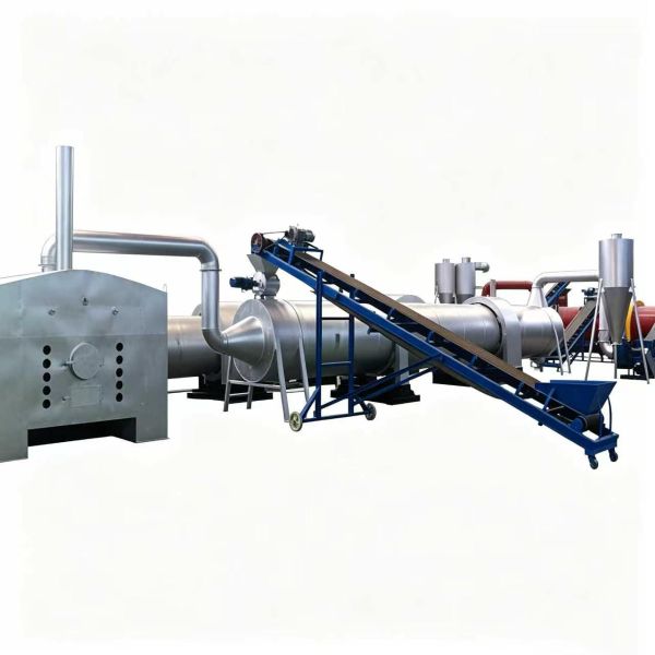Precision Engineered Biomass Rotary Dryer Integrated Low Temperature Forced Air Convection