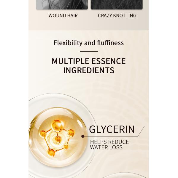 Shampoing croissance capillaire marque de distributeur à base de plantes, marque blanche