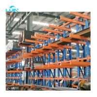 Estantes voladizos resistentes ajustables para el almacenamiento del tubo