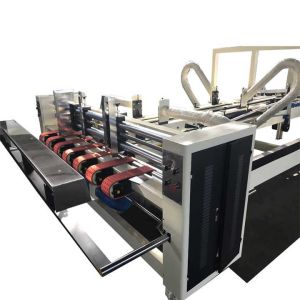 Automatic Stitching Gluing Corrugated Carton Box Machine