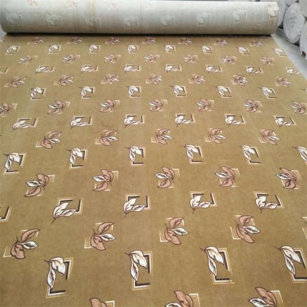 Needle punched Polyester non-woven fiber printed carpet