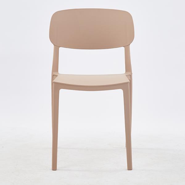 Embalaje de correos Y Jardín apilable Restaurante Colores de plástico Sillones para comedor Muebles de comedor