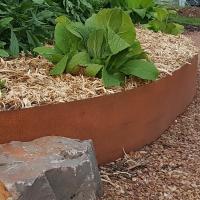 afiação 1.6mm do gramado de 3.2ft Corten beira de aço de um Corten de 6 polegadas