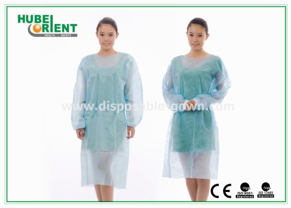 Vestido não tecido descartável do isolamento da proteção pessoal para o hospital