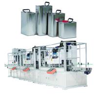 O óleo retangular pode fazendo a máquina, óleo Tin Manufacturing Machine 40CPM 3P