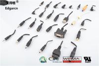 Moulage par injection de câble d'alimentation de courant alternatif de 101mm - de 500mm adapté aux besoins du client pour la machine de jeu